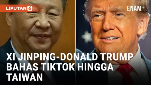 VIDEO: Xi Jinping Teleponan dengan Donald Trump, Bahas Tiktok hingga Taiwan