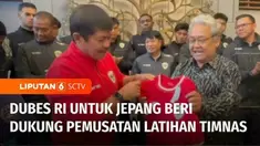 Timnas Indonesia U-20 mendarat di Jepang untuk pemusatan latihan, jelang perhelatan Piala Asia U-20 tahun depan. Di negeri sakura, tim asuhan Indra Sjafri disambut antusiasme WNI dalam acara temu sapa.