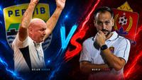 Persib Bandung akan menjalani laga krusial melawan Persijap Jepara pada laga penutup BRI Super League. Duel pelatih Bojan Hodak Vs Mario Lemos. (Photo by Bola.com/Graphic generated Chatgpt)