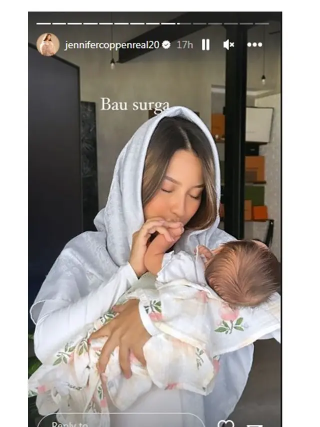 8 Momen Jennifer Coppen Gelar Aqiqah sang Anak, Sederhana Namun Penuh Makna