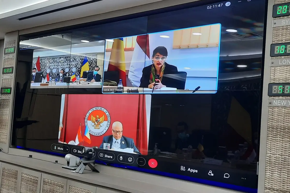 Indonesia dan Rumania mempererat kerjasama hubungan kedua negara di perayaan bilateral ke-72 tahun.
