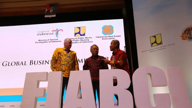 Peresmian dimulainya FIABCI 2018 yang diadakan di Nusa Dua Bali.