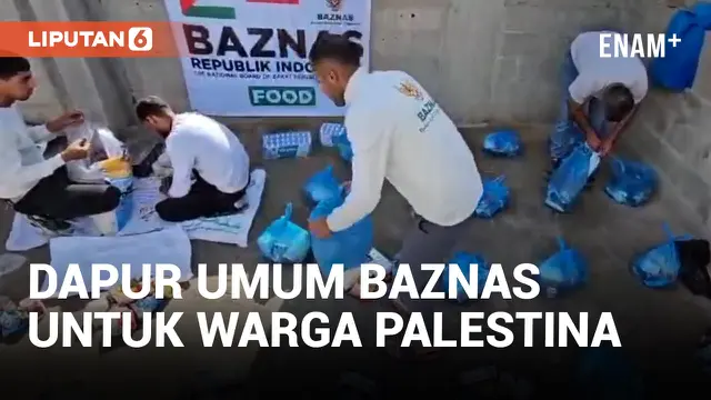 VIDEO: Bantu Warga Palestina Selama Ramadan, Baznas Akan Suplai 30 Ribu Pak Makanan per Hari