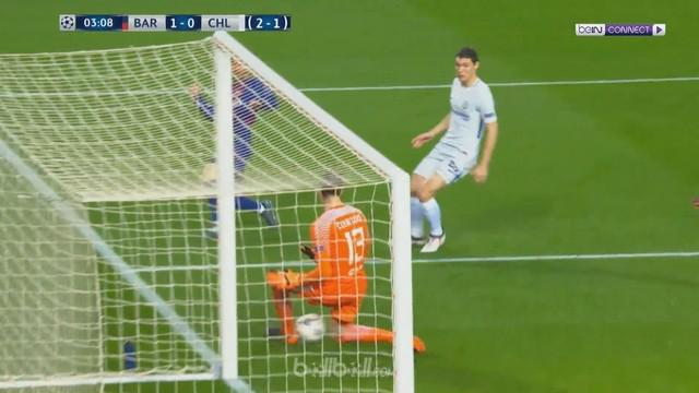 Berita video gol-gol Lionel Messi ke gawang Thibaut Courtois saat Barcelona mengalahkan Chelsea 3-0 pada leg kedua 16 Besar Liga Champions 2017-2018. This video presented by BallBall.