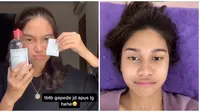 Potret Azizah Salsha Tanpa Makeup. (Sumber: TikTok/@azizahsalshaa)