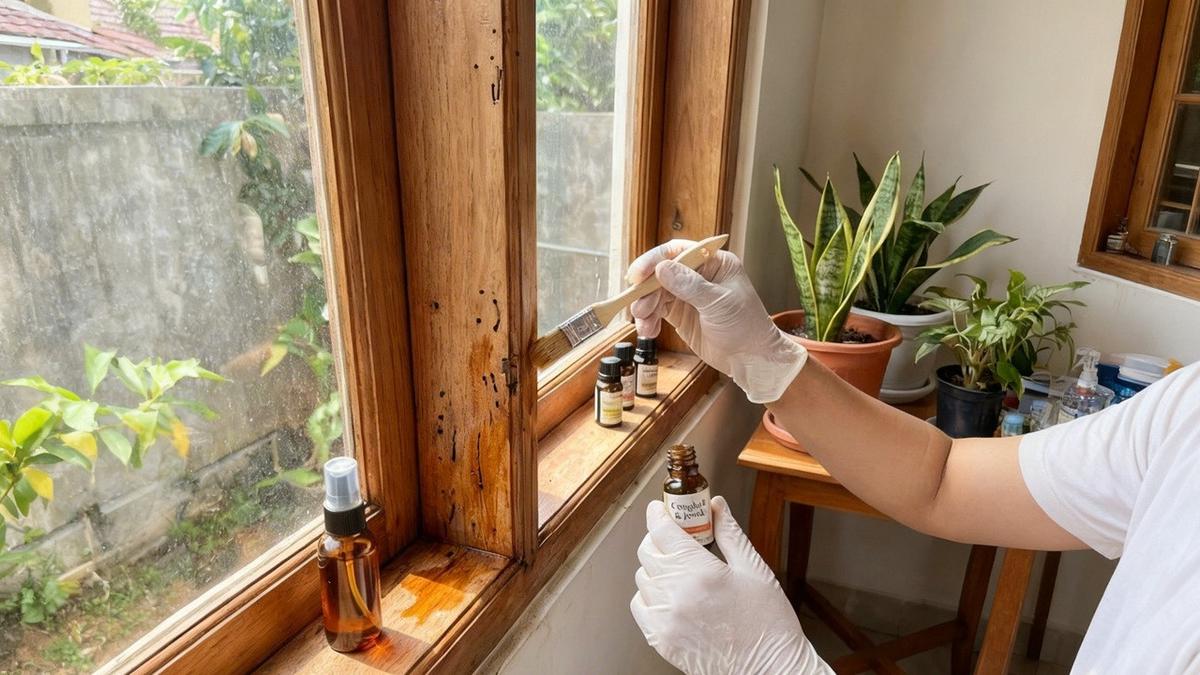 7 Cara Membasmi Rayap di Kusen Tanpa Bongkar, Trik Praktis 5 Menit