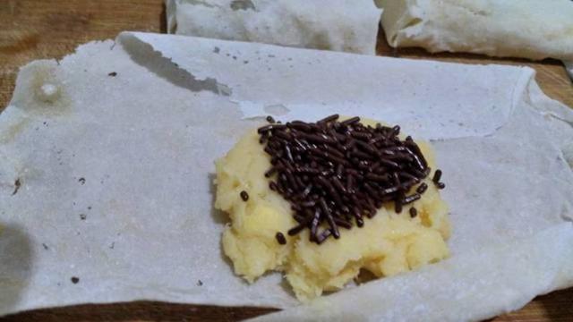 Resep Menu Berbuka Puasa Martabak Tape Isi Cokelat Food 