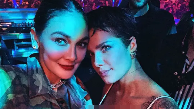 Halsey dan Luna Maya (Instagram/ lunamaya)