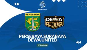 Cover prediksi Persebaya Surabaya vs Dewa United - BRI Super League. (Bola.com/Gregah Nurikhsani)