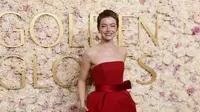 Gaya Rambut Pixie Emma Stone di Golden Globes 2025 Picu Spekulasi Botaki Kepala di Film Baru