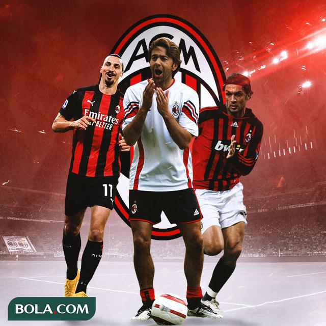AC Milan - Zlatan Ibrahimovic, Alessandro Costacurta, Paolo Maldini