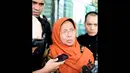 Politikus Partai Hanura itu mengaku telah menyerahkan kepada tim penyidik KPK soal laporan hasil pengawasan panitia kerja (panja) haji Komisi VIII, Jakarta, Rabu (27/8/14). (Liputan6.com/Andrian M Tunay) 