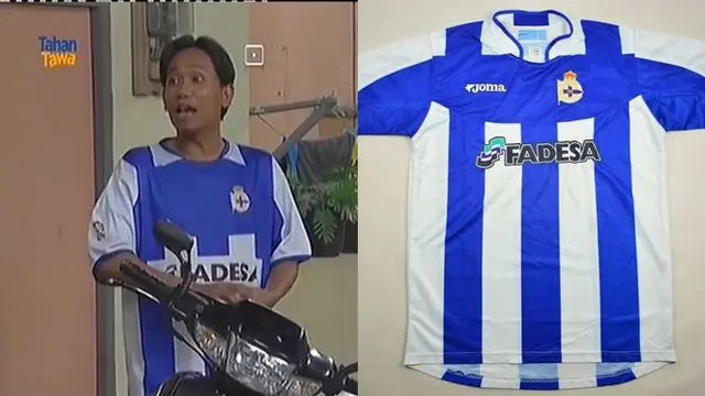 6 Potret Koleksi Jersey Ucup Bajaj Bajuri, Bukti Penggemar Sejati Sepak Bola