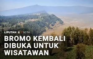 Bromo kembali Dibuka untuk Wisatawan