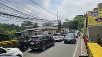 Lalu Lintas Depok Padat, Warga Lakukan Perjalanan Mudik Lokal