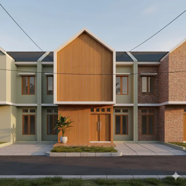 Model Rumah Tipe 72 di Lokasi Perumahan Modern