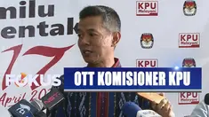 Kedatangan pimpinan KPU diterima oleh salah seorang pimpinan KPK.