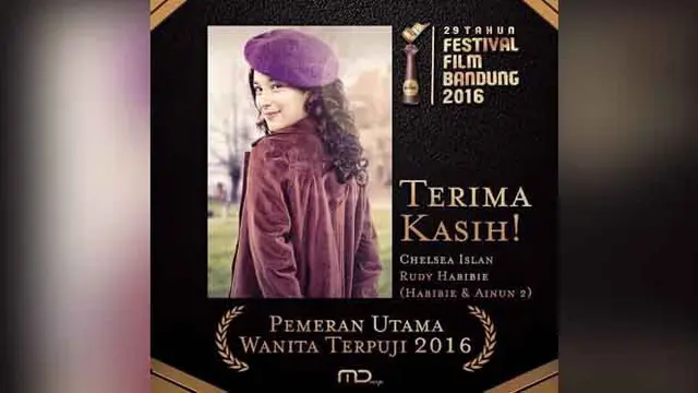 Di Balik Kesuksesan Si Cantik Chelsea Islan di Dunia Akting