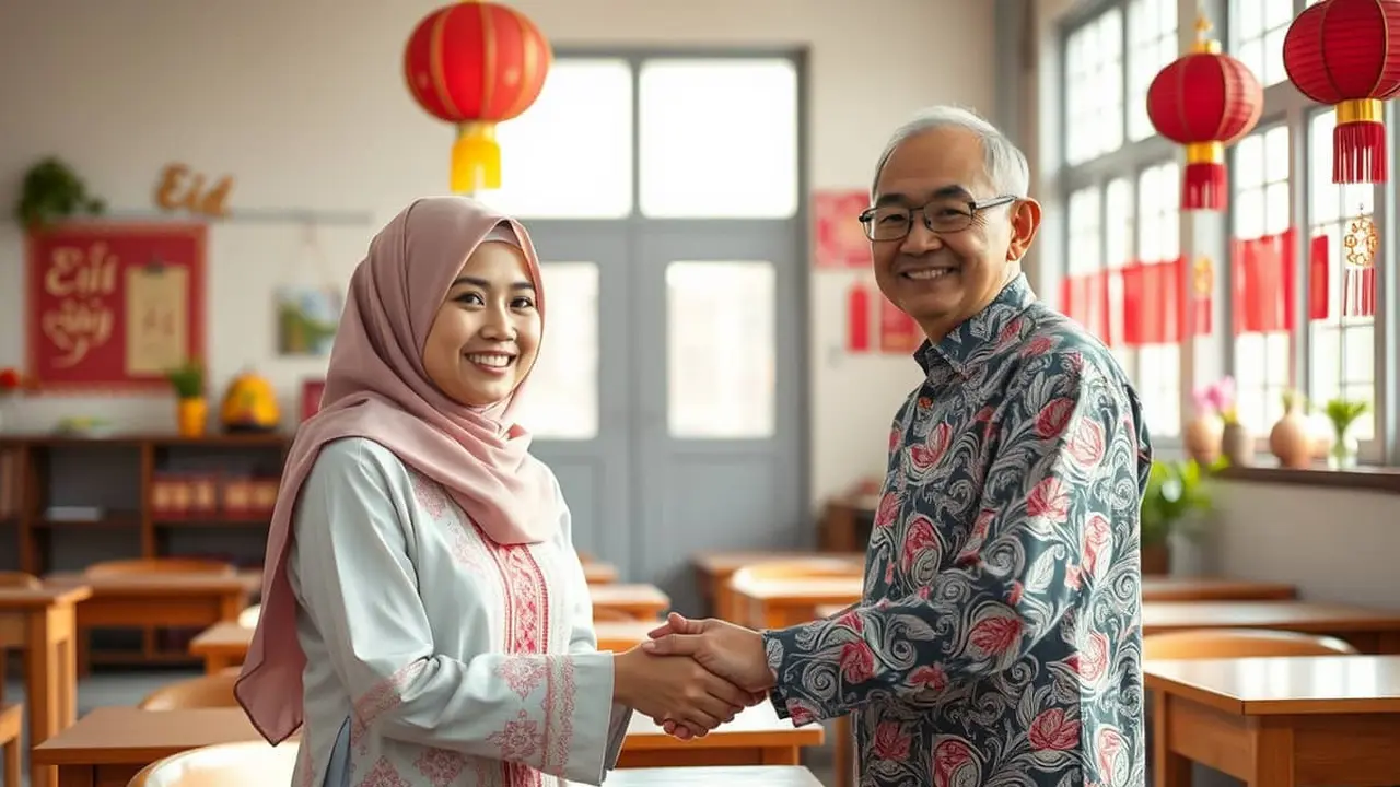 kata kata ucapan lebaran untuk guru