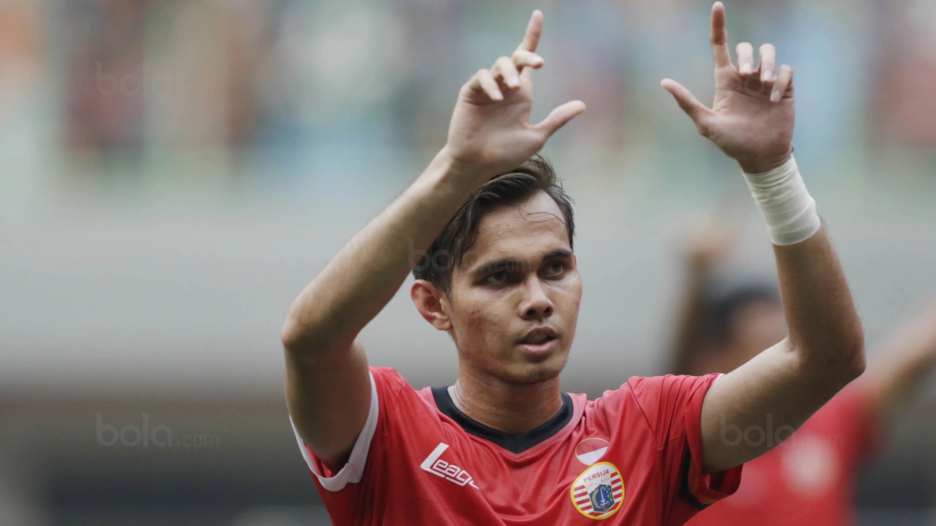  Pemain Persija Jakarta, Rezaldi Hehanusa, masuk dalam daftar kandidat Pemain Muda Terbaik Liga 1. (Bola.com/M Iqbal Ichsan)