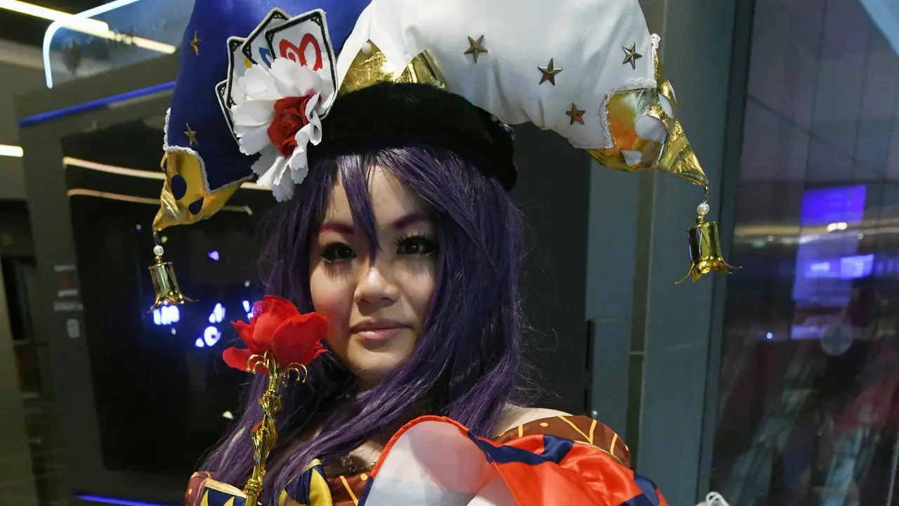 Deretan Cosplayer Cantik Ramaikan Anime Festival Asia