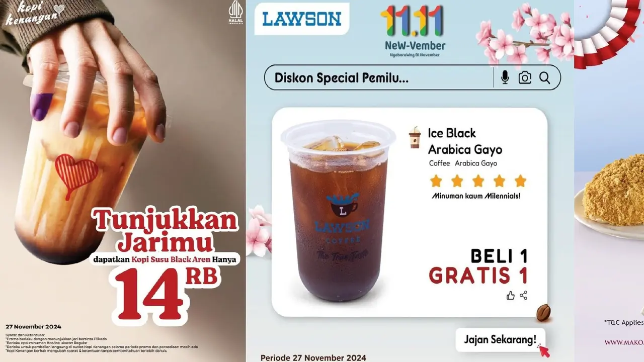 promo menarik untuk memeriahkan Pilkada 2024