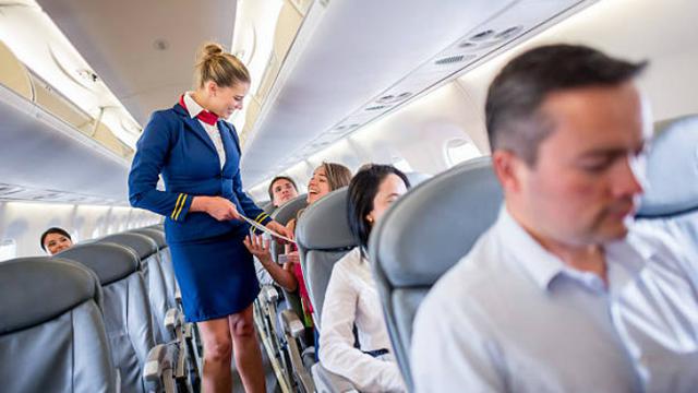 Ilustrasi pramugari