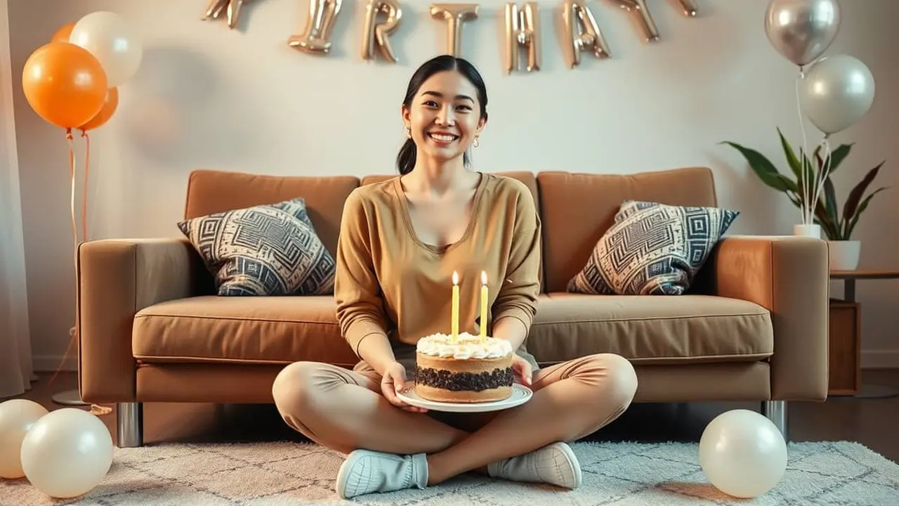 caption untuk ulang tahun sendiri