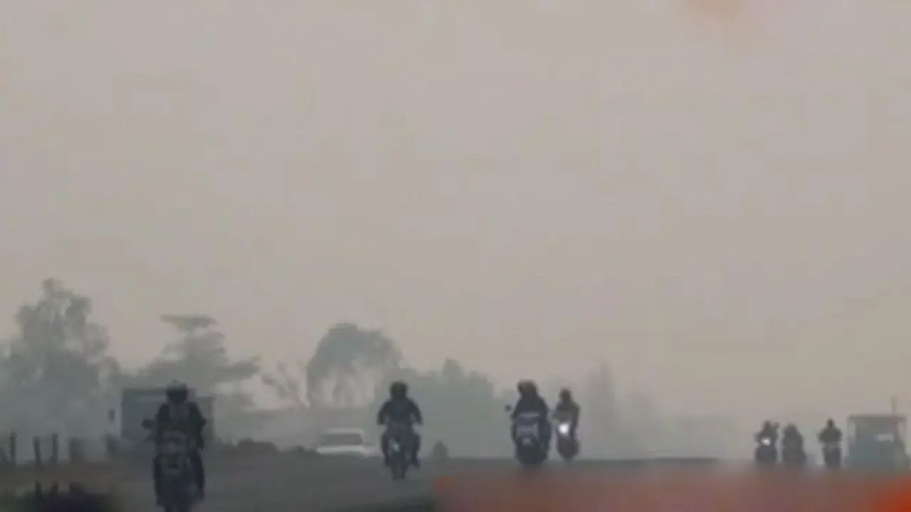 Kota Palembang dan Riau Kembali Diselimuti Kabut Asap
