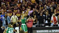 Avery Bradley memastikan kemenangan Boston Celtics atas Cleveland Cavaliers pada Gim 3 di Final Wilayah Timur NBA (Twitter Boston Celtics)