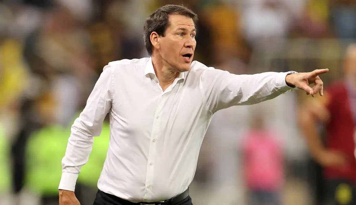 Rudi Garcia disebut sudah kehilangan kendali atas ruang ganti Al Nassr. (Photo by AFP)