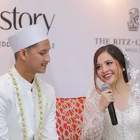 Tasya Kamila dan Randi Bachtiar. (Deki Prayoga/Bintang.com)