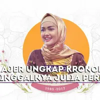 Manajer jelaskan kronologi meninggalnya Julia Perez.