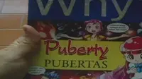 Buku komik Encyclopedia yang berjudul Why Puberty atau Why Pubertas yang memuat cerita tentang hubungan sesama jenis telah ditarik dari toko buku.