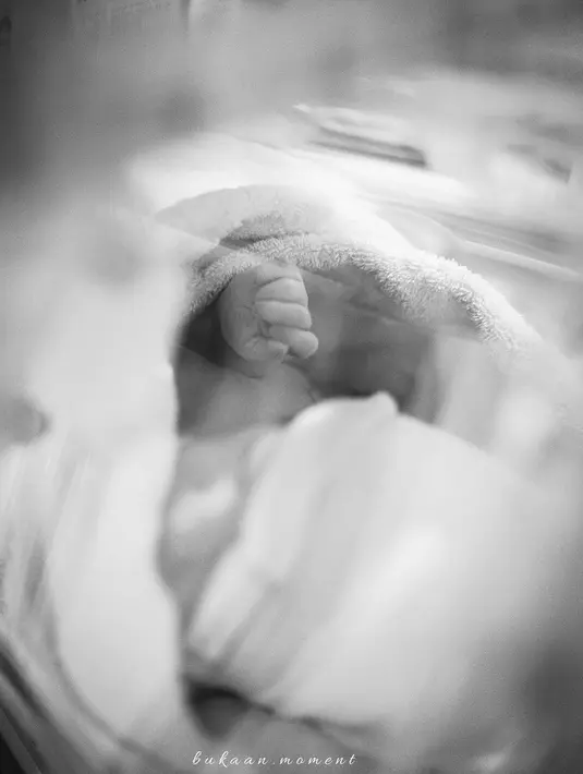 Lewat unggahan di akun Instagramnya, Vebby mengumumkan kabar bahagia tersebut. Disertakan dengan foto sang anak namun tidak terlihat secara jelas. (Instagram/vebbypalwinta)