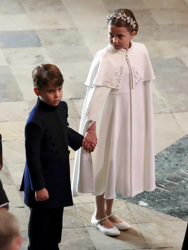 Potret Putri Charlotte di Penobatan Raja Inggris Charles III