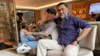 Melalui media sosial, Jeremy Thomas dan Axel Matthew kerap mengunggah kebersamaan. Bahkan, ayah dan anak artis ini sering mencuri perhatian netizen karena penampilannya. (Liputan6.com/IG/@axelmatthewthomas