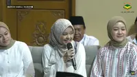 Mutiara Annisa Baswedan menghadiri pengajian Gus Iqdam di Majelis Sabilu Taubah (YouTube Gus Iqdam Official)