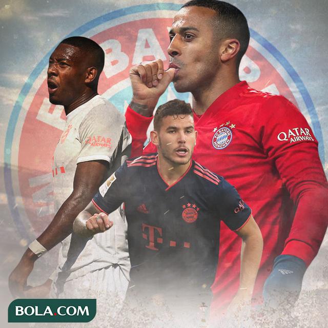 Bayern Munchen - Pemain yang Bisa Tinggalkan Bayern Munchen: Thiago, David Alaba, Lucas Hernandez