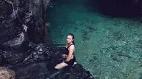 Bertandang ke Leuwi Lieuk, Curug yang Dikunjungi Angela Gilsha