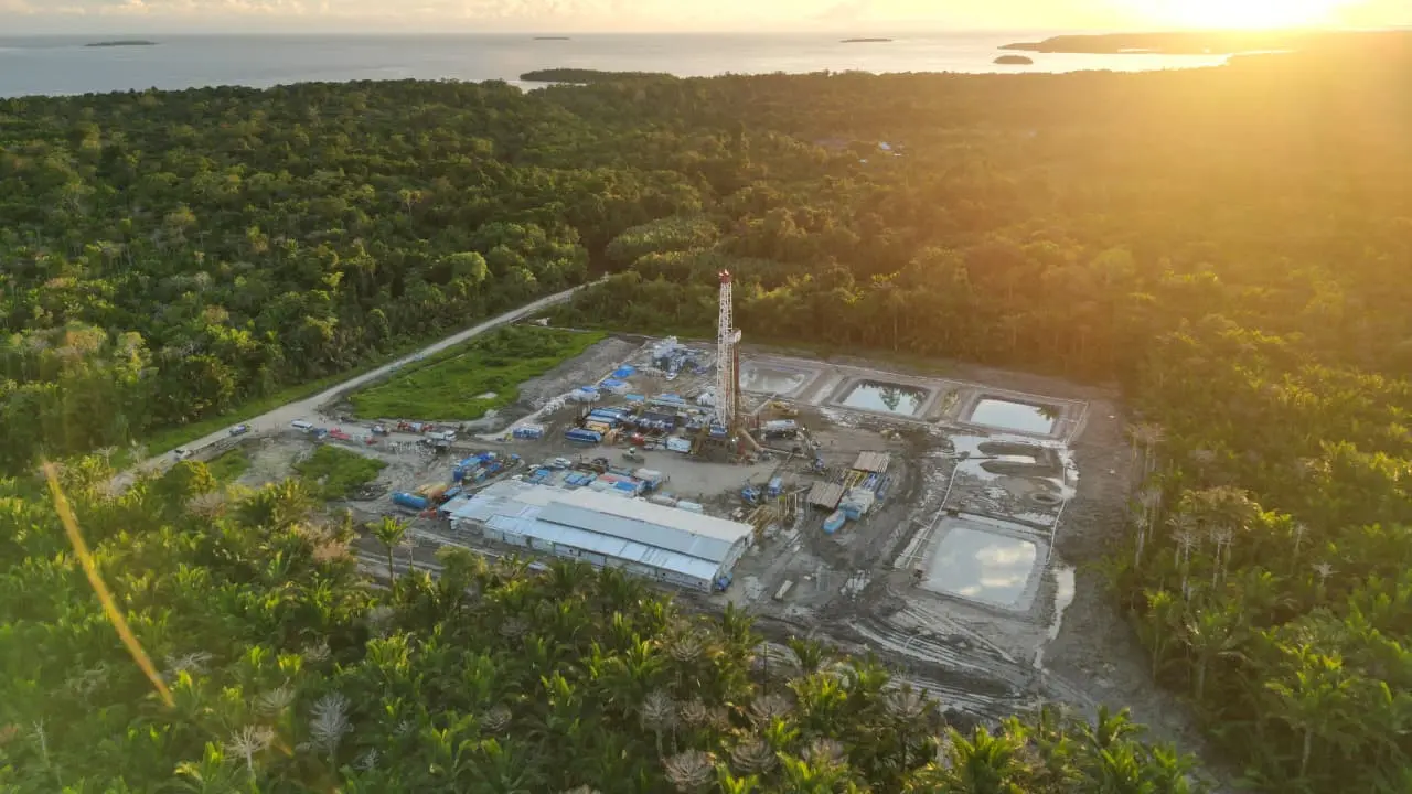 Sumur pengembangan Salawati SLW-C4X. (Foto: Pertamina EP Papua Field)