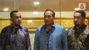 Ini adalah kali kedua Kejagung memeriksa Lutfi terkait dugaan korupsi fasilitas ekspor CPO. (Liputan6.com/Faizal Fanani)