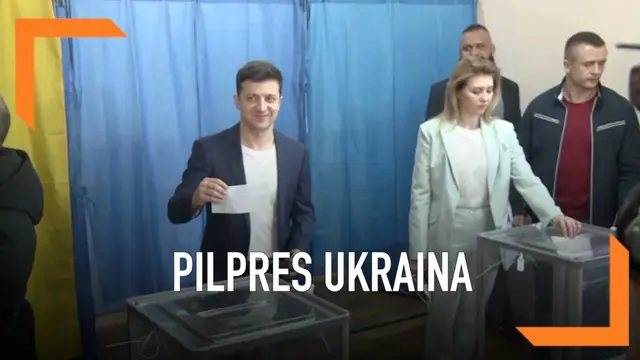 Pelawak Volodymyr Zelenskiy disebut unggul dalam Pilpres Ukraina varsi exit poll. Hasil ini mencengangkan karena ia diprediksi mampu mengalahkan presiden petahana.