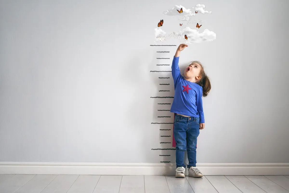 Ilustrasi anak stunting
