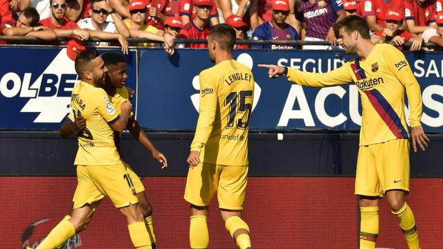 FOTO: Barcelona Tertahan saat Tandang ke Markas Osasuna