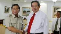 Gerindra: Pertemuan SBY-Prabowo Bahas Politik Pasca UU Pemilu