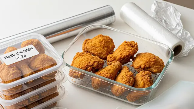 Cara Menyimpan Ayam Goreng