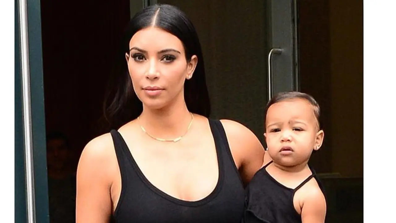 Kim Kardashian dan North West