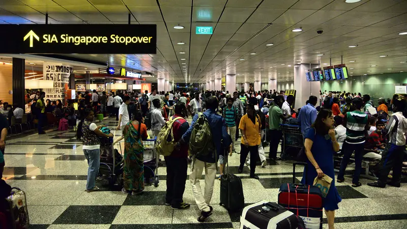 Kebakaran Landa Bandara Internasional Changi