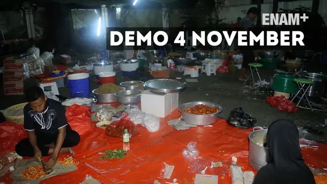 ENAM PLUS: Ribuan Nasi Bungkus untuk Pendemo